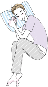 横向きタイプな彼は…