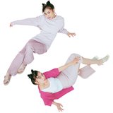 大人っぽさはくすみカラーで纏う！【春のピンクコーデ】2選