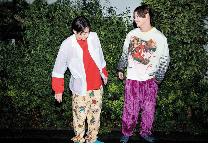 左　アロハ、右　カイ　ar11月号より