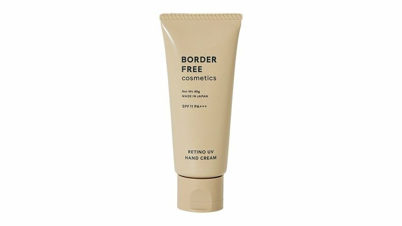 BORDER FREE cosmetics レチノUVハンドクリーム SPF11・PA+++ 40g ¥2,580
