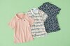 左から・シャツ￥12,100、シャツ￥12,100、シャツ￥12,100／ルコックスポルティフ ゴルフ