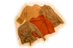 バレンタイン当日はGUのチョコ色ニットで甘ふわ女子に！