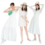 「春夏はこれ着て肌映え期待♡」佐藤栞里が着こなす【ピュア色オールホワイトワンピ】３選