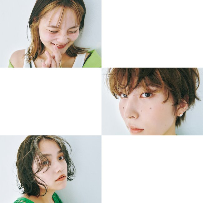 色仕掛けなバングはいかが？ 全頭は厳しくても、前髪なら手軽にハイトーン♡【前髪×カラー】３選