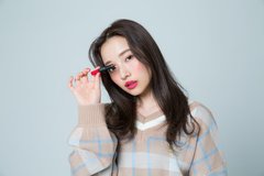 輪郭はっきりの赤でオルチャン風リップ！【村瀬紗英がお試し】