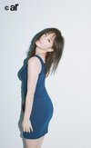 ar6月号でミニワンピを着こなす本田翼さん