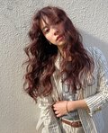 ロングパーマ（K.e.y GINZA​​　佐藤真央さん）
