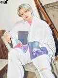 木全翔也。ar7月号より シャツ¥35,200、パンツ ¥34,100/ジャンピエール(アドナスト) Tシャツ¥6,800/ジャクソン マティス(ハンドイントゥリーショールーム) アクセサリー/本人私物
