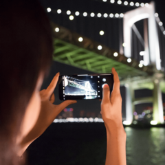夜景も自撮りもキレイに写る、３つの理由って？
