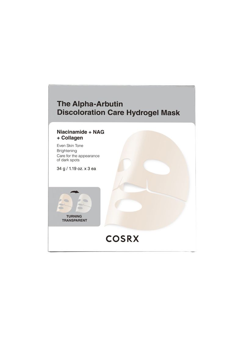 コスアールエックス ザ・アルファアルブチン ハイドロゲルマスク 3枚 ¥1,650