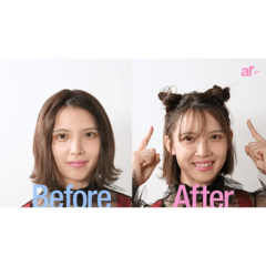 たった2ステップで♡　お目立ちダブルお団子ヘア【ハロウィン特集】