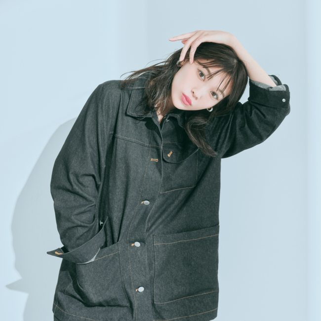 【ミディアム】暗髪でもこの透明感&軽やかさ！それは”透けアッシュグレー”だからこそ