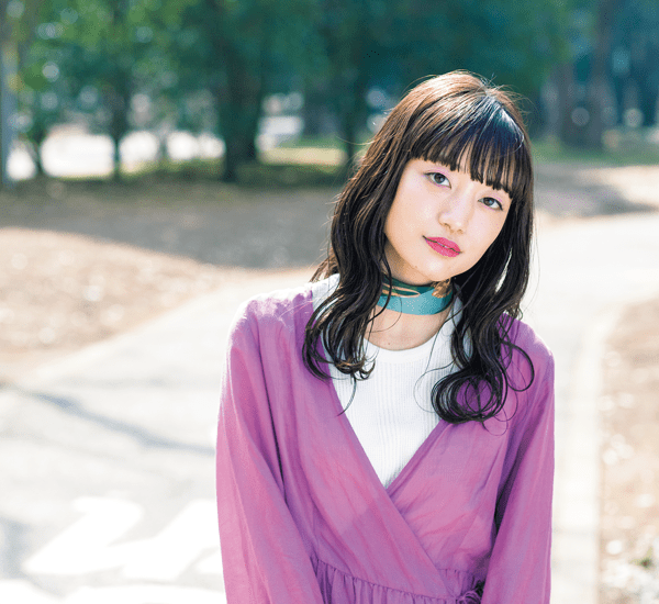 ウエーブが優しく 揺れるたび、甘～い 表情が見え隠れ