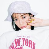 【365days色っぽ】トレンドど真ん中なバケットハットは、パステルギンガムが最旬