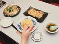 チャーハン¥〇〇、餃子¥〇〇、野菜炒め¥〇〇
