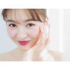 アイドル顔の血色とスターな発光感でハッピー感を演出♡【アイドルチーク＆ハイライト】HOW TO