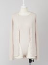 ロザリームーンのアンサンブルリブニット¥28,000