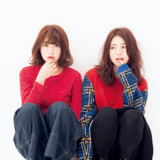 赤みカラー×同色系トップス　ヘアカラーとファッションのおしゃな関係♥