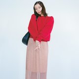 同系色ピンクでコーデ全体がパッと華やぐ♡しゃれみオーラダダ漏れ【レッド×ピンクコーデ２選】