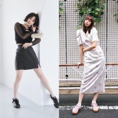 アディダス（adidas）スニーカーコーディネートまとめ｜ピンク、白、黒など♡サンバやガゼル＆厚底などのお洒落なおすすめレディース服【随時更新】