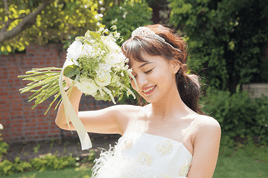 わたなべ麻衣がお手本♡ 世界一可愛くなれる結婚式のヘアアレンジ