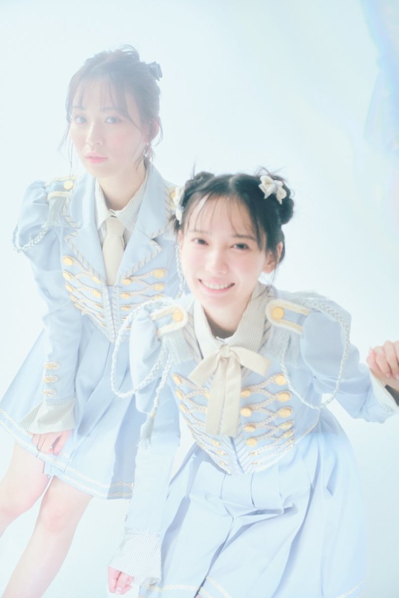 ≠ME 鈴木瞳美・冨田菜々風 ar1.2月合併号より