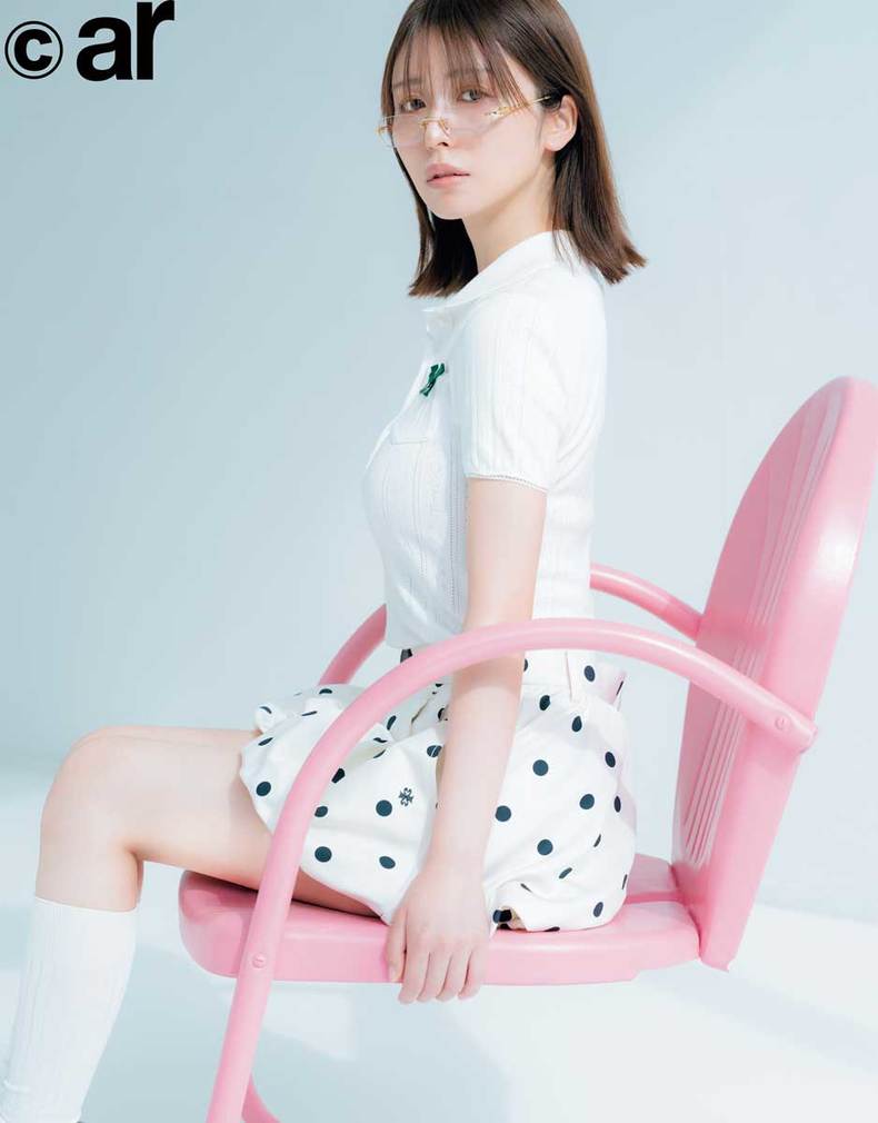 長濱ねる。ar1月号より