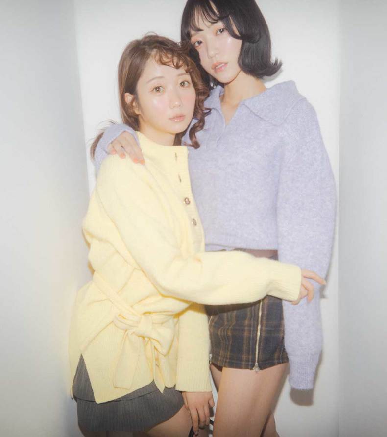 大谷絵美里、野口衣織（＝LOVE ）ar11月号より