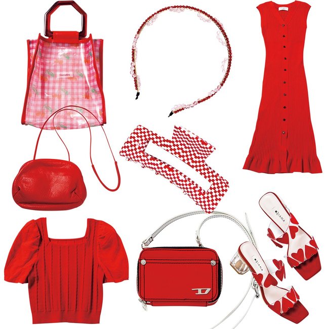 燃える夏にピッタリ！推しメンへの愛を全身で伝えて♡ 情熱REDの【赤アイテム】8選