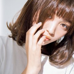 ふわんと光に透けるようなマシュマロヘアに 