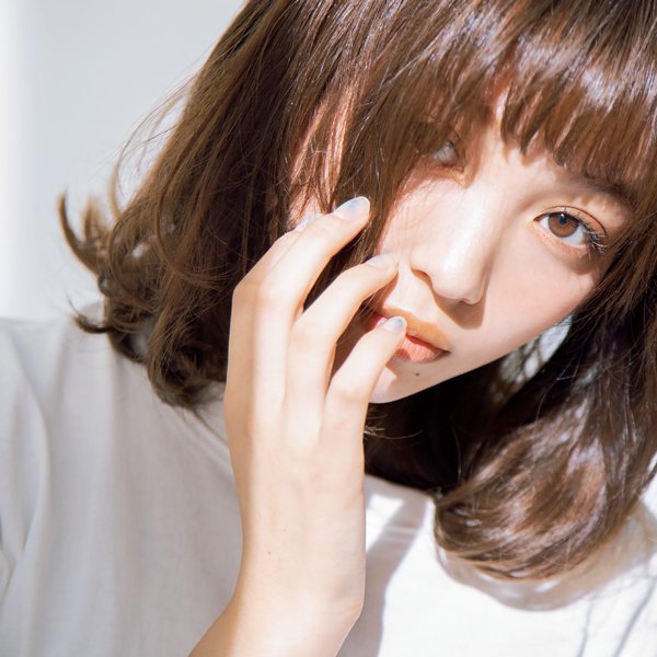 ふわんと光に透けるようなマシュマロヘアに 