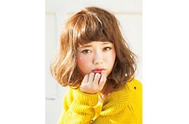 クセ毛みたいなニュアンスがおしゃムードを加速