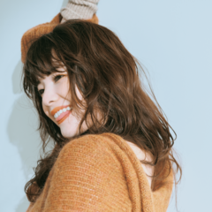 【ロング】あざと可愛いはまろみブラウンロングにお任せ