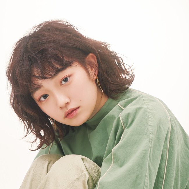 【ボブ】ランダムパーマが織りなす無垢な可愛さにきゅん♡