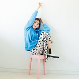 りんくま、”彼のを借りた感”たっぷりコーデを披露♡ブル―のビックフーディ着回し3選