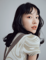 【ミディアム】シャレも色気も欲しい欲張りガールには黒髪たゆんが最愛コンビ♡