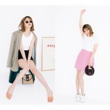 ミニスカートはハンサムに着こなすのが今っぽい♡ 女っぽさ溢れるミニスカコーデ3選