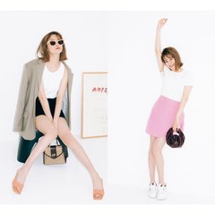 ミニスカートはハンサムに着こなすのが今っぽい♡ 女っぽさ溢れるミニスカコーデ3選