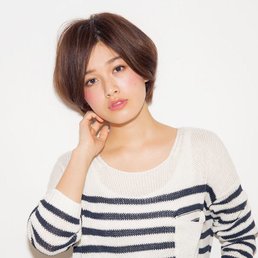 小顔効果も叶えちゃう、エアリーショートボブ