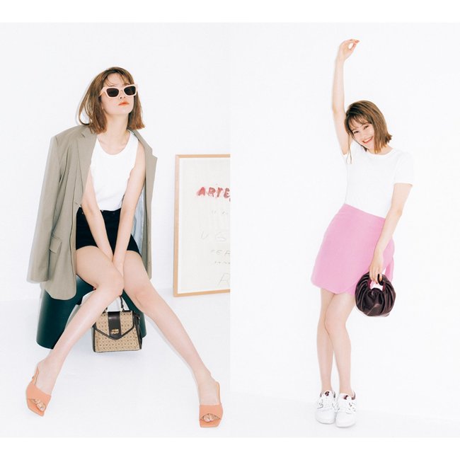 ミニスカートはハンサムに着こなすのが今っぽい♡ 女っぽさ溢れるミニスカコーデ3選