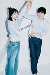 小松菜奈、坂口健太郎。ar4月号より