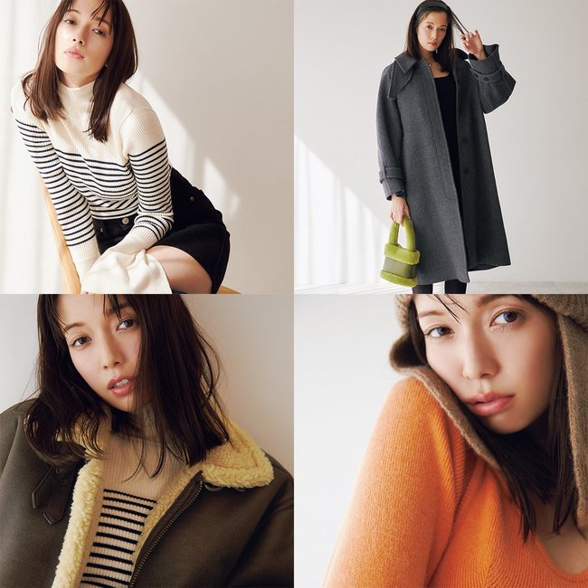 コートを脱いだ時まで計算済み♡ 佐藤栞里が着こなす！ギャップを仕込む【BODYジェニック】コーデ 5選