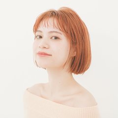 【365days色っぽ】シンプルボブとまろみオレンジで時短でソッコーおしゃれに！