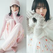 櫻坂46・森田ひかる、"櫻坂カラー"の秋ニットに包まれて秋を語り尽くす! お気に入りの秋リップも公開♡