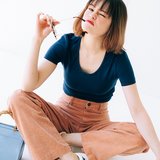 「たぽたぽデニム」が流行の予感♡　emma×デニムの最強コンビでお届け