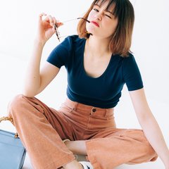「たぽたぽデニム」が流行の予感♡　emma×デニムの最強コンビでお届け