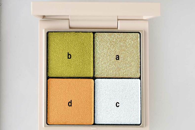 RMK インフィニシェイド シングルアイシャドウ（上右から）20、11、EX-02、08