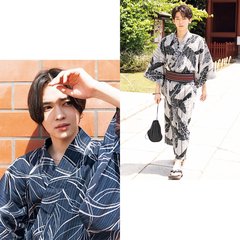 営業中はなかなか見られないであろう浴衣姿…♡ 王子系イケメンが降臨！！【イケメン美容師】