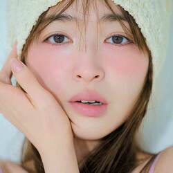 質感の違うチークを使いこなして♡ジューシーなピーチカラーでドキドキしちゃう【いやしピーチ顔】HOW TO