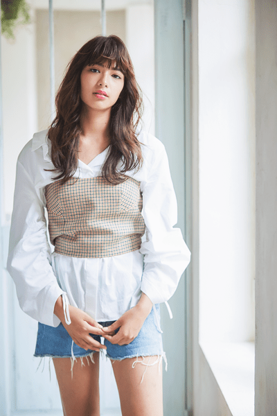 洗いざらしでキマる レトロな雰囲気の こなれウエーブ